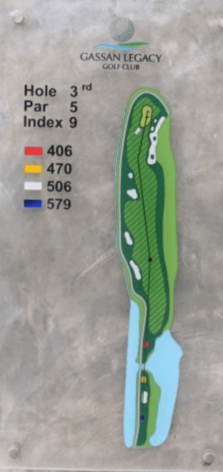 치앙마이 레가시cc 3번 홀