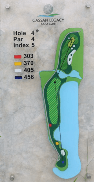 치앙마이 레가시cc 4번 홀