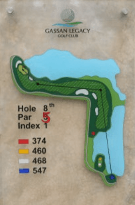 치앙마이 레가시cc 8번 홀