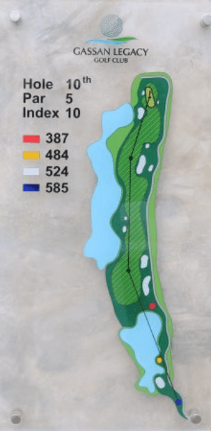 치앙마이 레가시cc 10번 홀