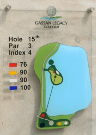 치앙마이 레가시cc 15번 홀