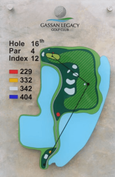 치앙마이 레가시cc 16번 홀