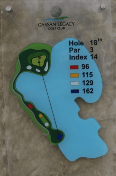 치앙마이 레가시cc 18번 홀