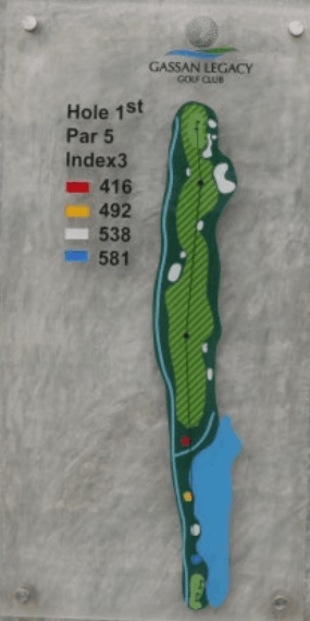 치앙마이 레가시cc 1번 홀