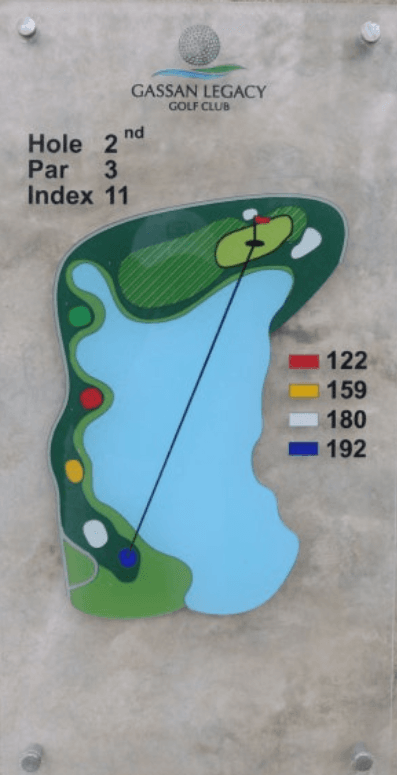 치앙마이 레가시cc 2번 홀