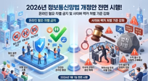 2026년 정보통신망법 개정안 전면 시행