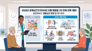세계보건기구(WHO)가 인지기능 저하 및 치매 위험 감소를 위한 최신 가이드라인을 7년 만에 대폭 개정