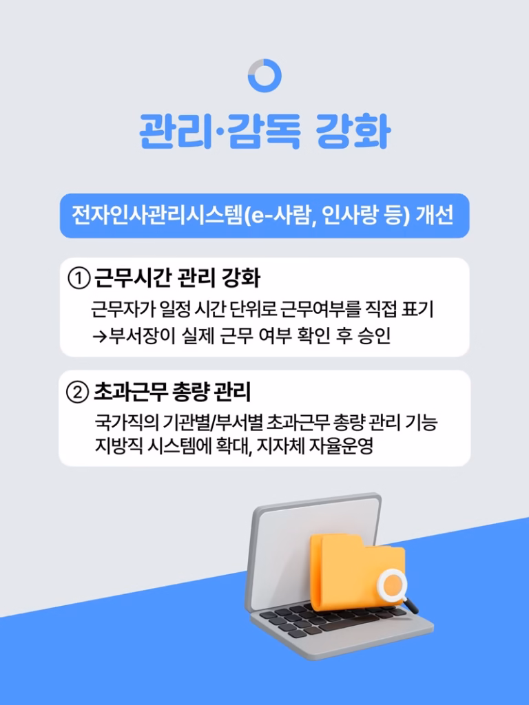 관리-감독 강화