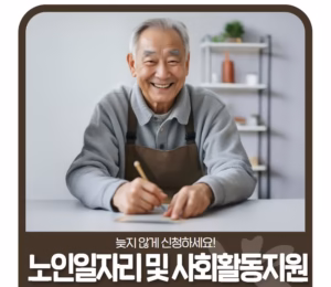 노인일자리 및 사회활동 지원사업